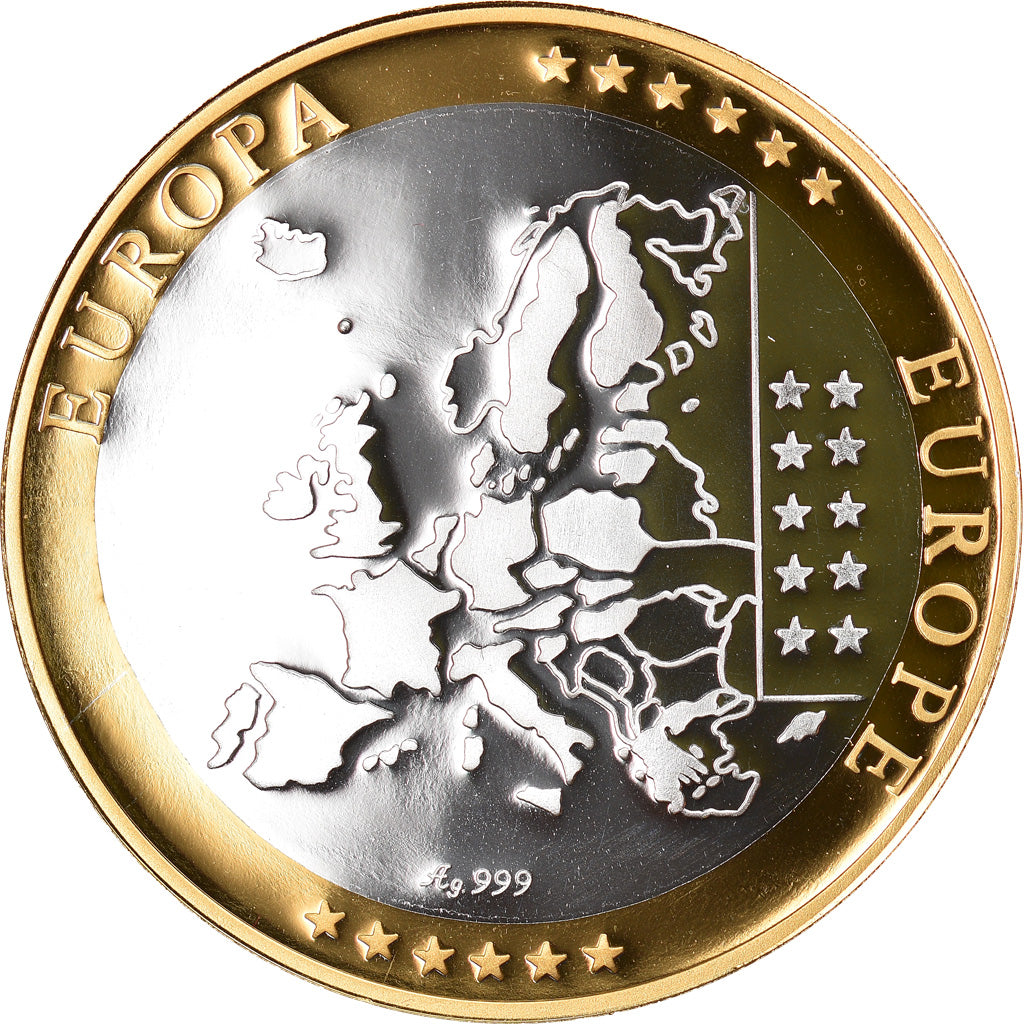 Netherlands, Medal, L'Europe, Politics, Society, War, MS(65-70), Silver