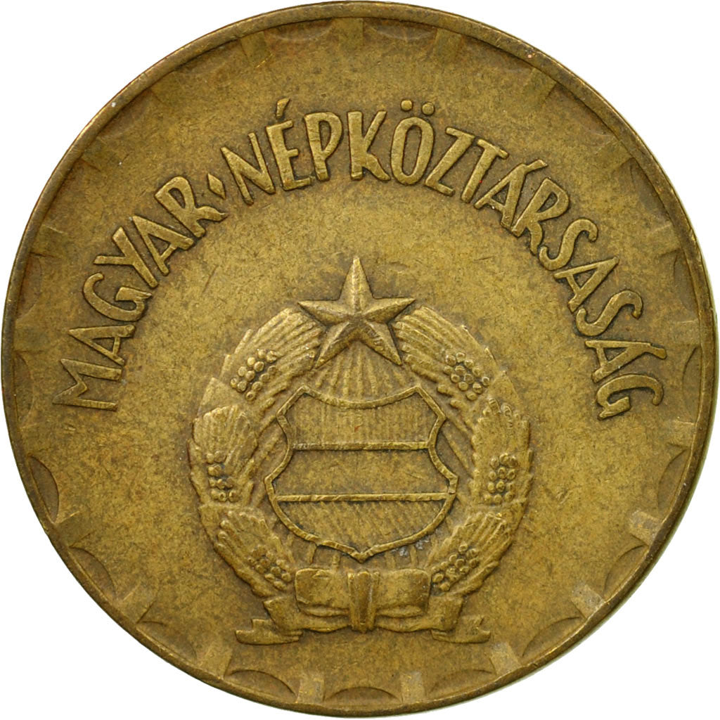 Moneta, Węgry, 2 Forint, 1970, Budapest, VF(20-25), Mosiądz, KM:591