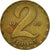 Moneta, Węgry, 2 Forint, 1970, Budapest, VF(20-25), Mosiądz, KM:591