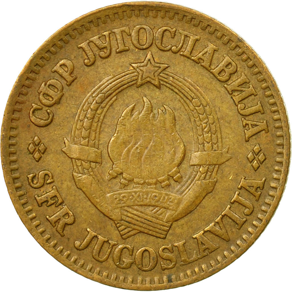 Coin, Yugoslavia, 10 Para, 1974, VF(30-35), Brass, KM:44