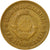 Moneta, Jugosławia, 10 Para, 1974, VF(30-35), Mosiądz, KM:44