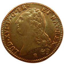 FRANCE, Double Louis d'or, 1786, Bordeaux, AU(50-53), Gold, Gadoury #363, 15.30