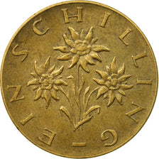 Coin, Austria, Schilling, 1966, EF(40-45), Aluminum-Bronze, KM:2886