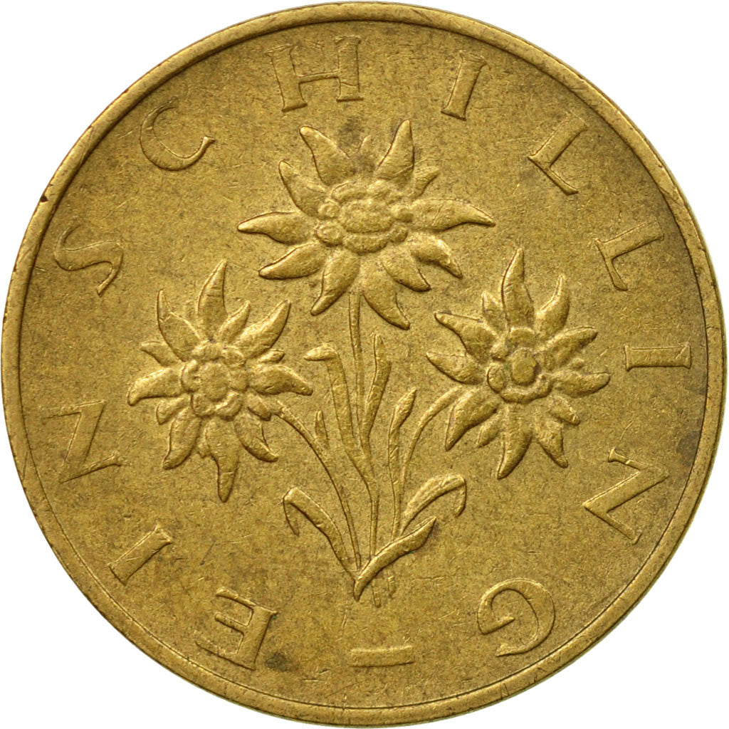 Münze, Österreich, Schilling, 1977, SS, Aluminum-Bronze, KM:2886