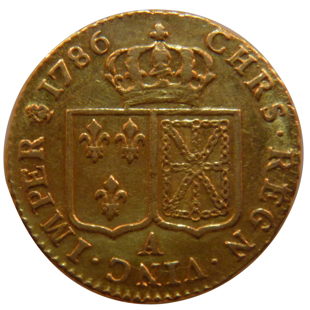 Francia, Louis d'Or, 1786, Paris, BB, Oro, Gadoury:361