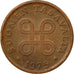 Coin, Finland, 5 Pennia, 1975, EF(40-45), Copper, KM:45