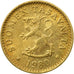 Coin, Finland, 10 Pennia, 1980, AU(50-53), Aluminum-Bronze, KM:46