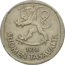Coin, Finland, Markka, 1978, VF(20-25), Copper-nickel, KM:49a