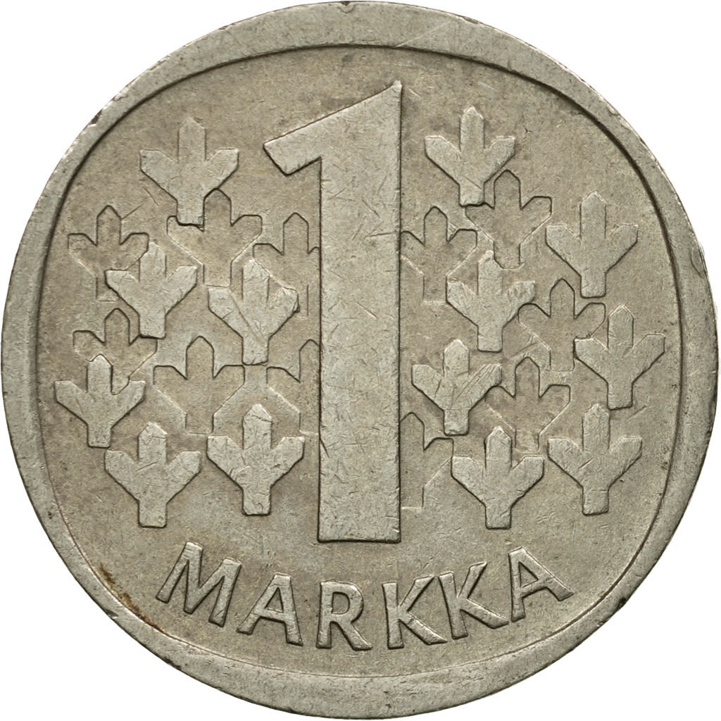 Coin, Finland, Markka, 1978, VF(20-25), Copper-nickel, KM:49a