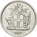 Monnaie, Iceland, Krona, 1977, TTB, Aluminium, KM:23