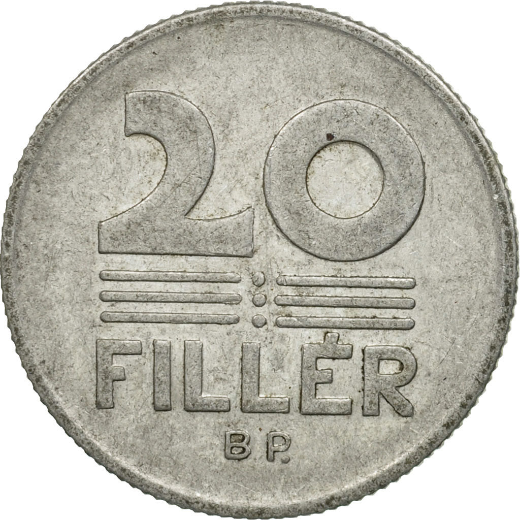Coin, Hungary, 20 Fillér, 1970, Budapest, VF(30-35), Aluminum, KM:573