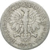 Coin, Poland, 5 Zlotych, 1958, Warsaw, VF(30-35), Aluminum, KM:47