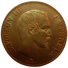 FRANCE, Napoléon III, 100 Francs, 1859, Strasbourg, MS(60-62), Gold, Gadoury #..
