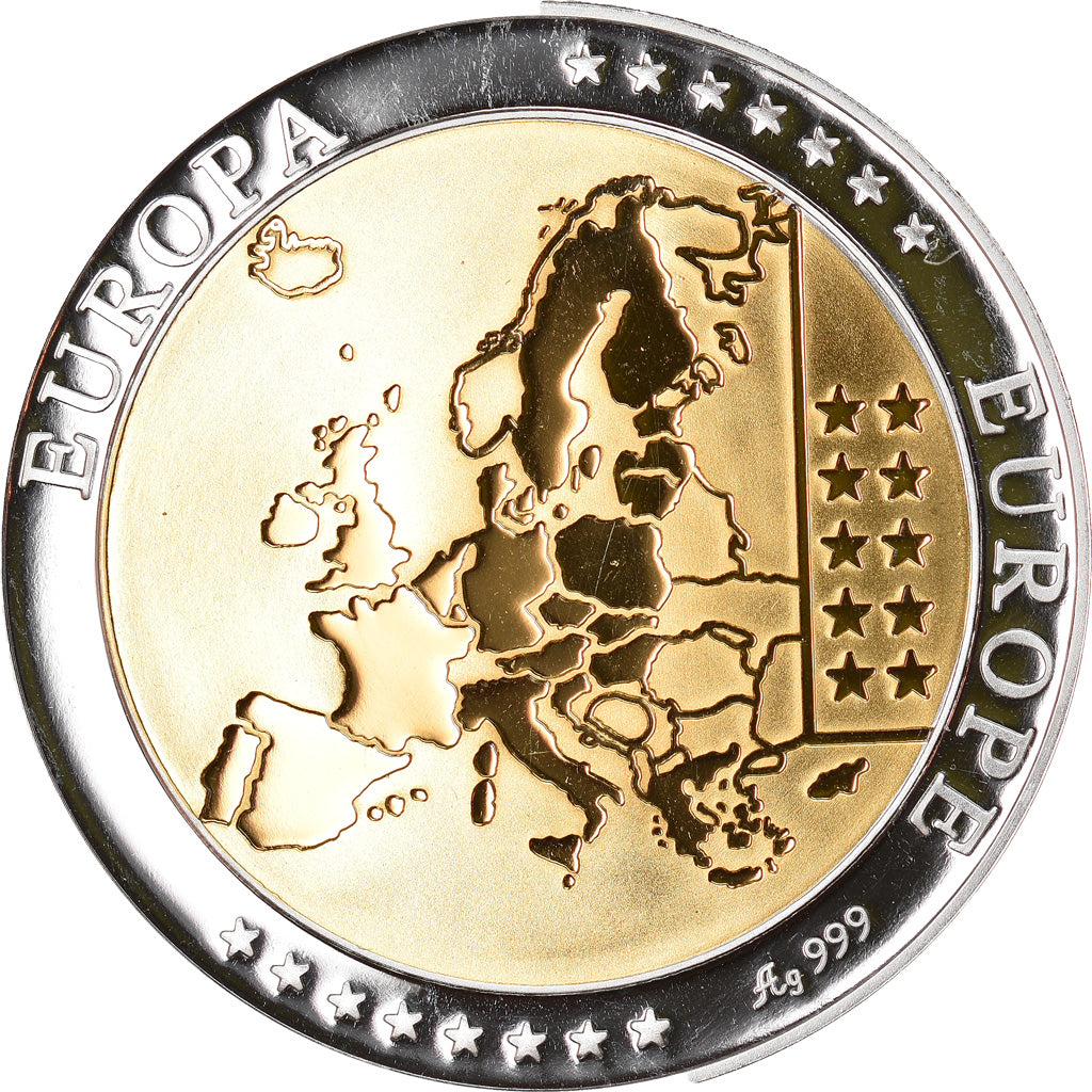 Netherlands, Medal, L'Europe, Politics, Society, War, MS(65-70), Silver