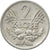 Coin, Poland, 2 Zlote, 1974, Warsaw, VF(30-35), Aluminum, KM:46