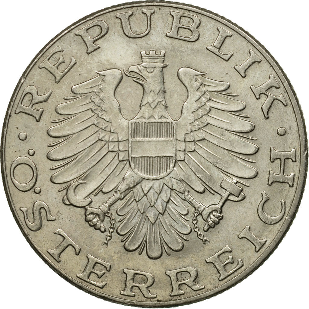 Coin, Austria, 10 Schilling, 1981, AU(50-53), Copper-Nickel Plated Nickel