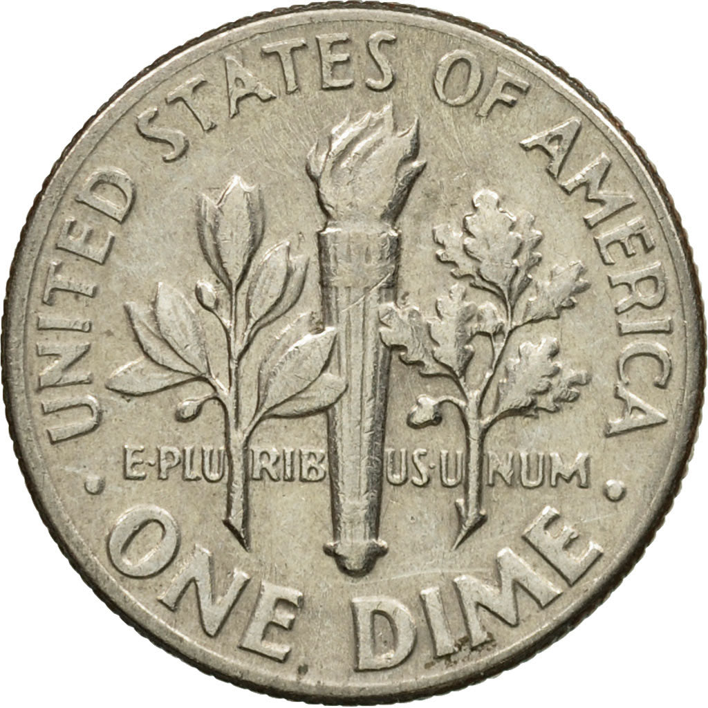Coin, United States, Roosevelt Dime, Dime, 1974, U.S. Mint, Denver, VF(30-35)
