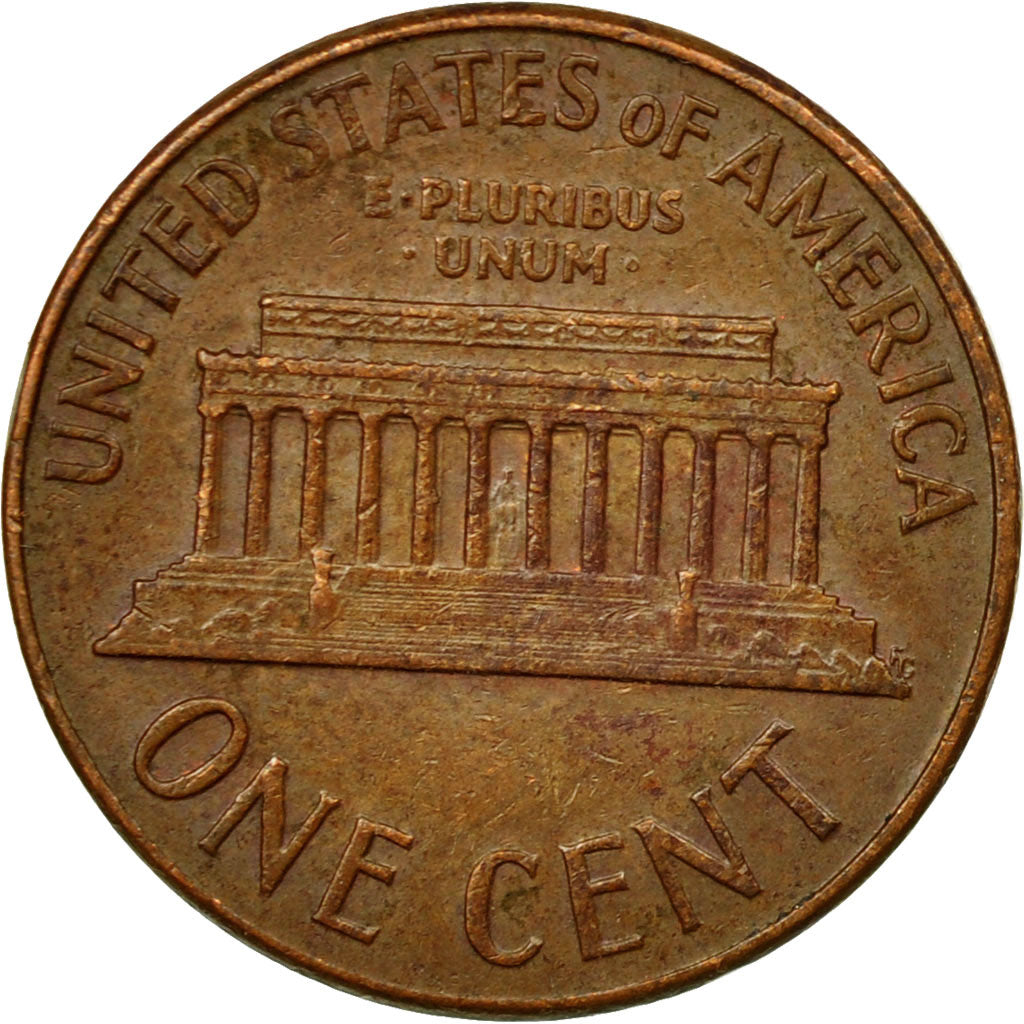 Coin, United States, Lincoln Cent, Cent, 1967, U.S. Mint, Philadelphia