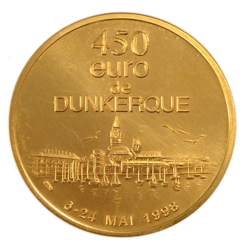 Précurseur d'Euro, 450 € Or de Dunkerque