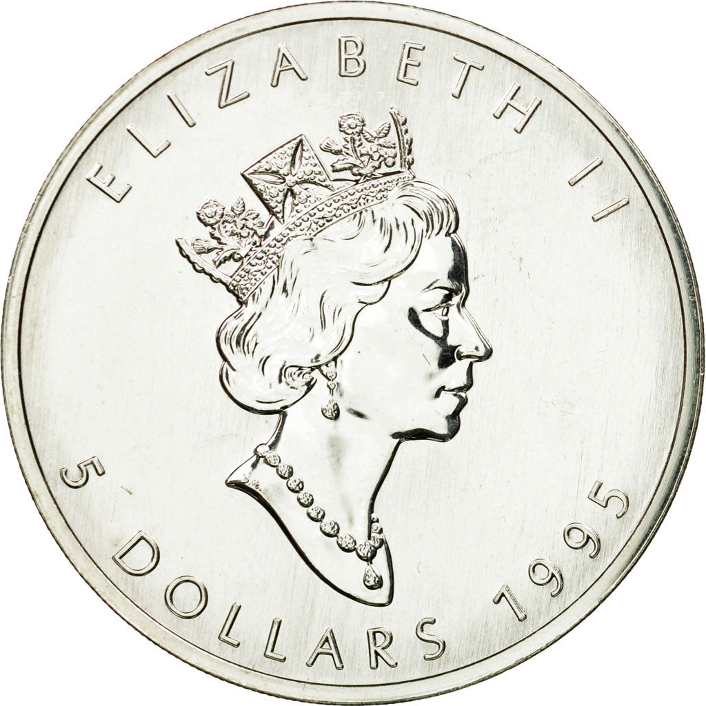Coin, Canada, Elizabeth II, 5 Dollars, 1995, Royal Canadian Mint, Ottawa
