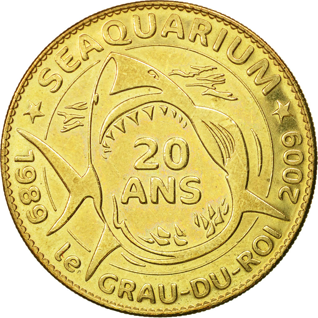 France, Token, 34/ Le Grau du Roi - Seaaquarium - 20 ans, 2010, Arthus Bertrand