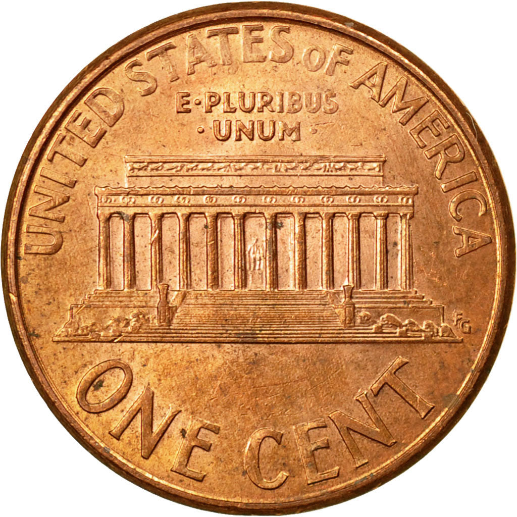 Coin, United States, Lincoln Cent, Cent, 2000, U.S. Mint, Philadelphia