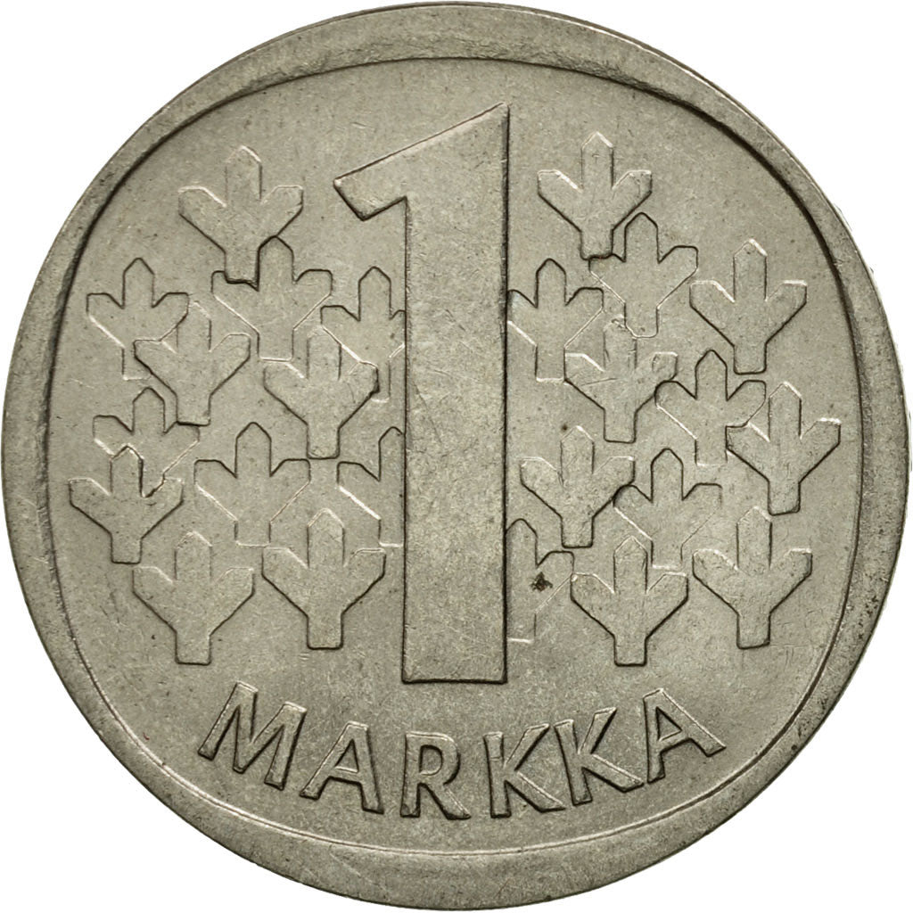 Coin, Finland, Markka, 1978, EF(40-45), Copper-nickel, KM:49a
