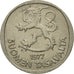 Coin, Finland, Markka, 1977, EF(40-45), Copper-nickel, KM:49a