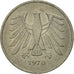 Coin, GERMANY - FEDERAL REPUBLIC, 5 Mark, 1978, Hambourg, EF(40-45)