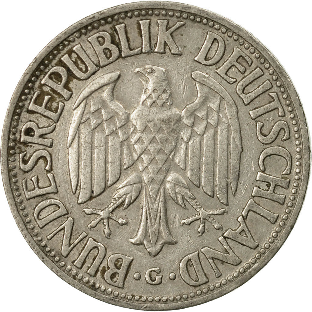 Monnaie, République fédérale allemande, Mark, 1950, Karlsruhe, TB
