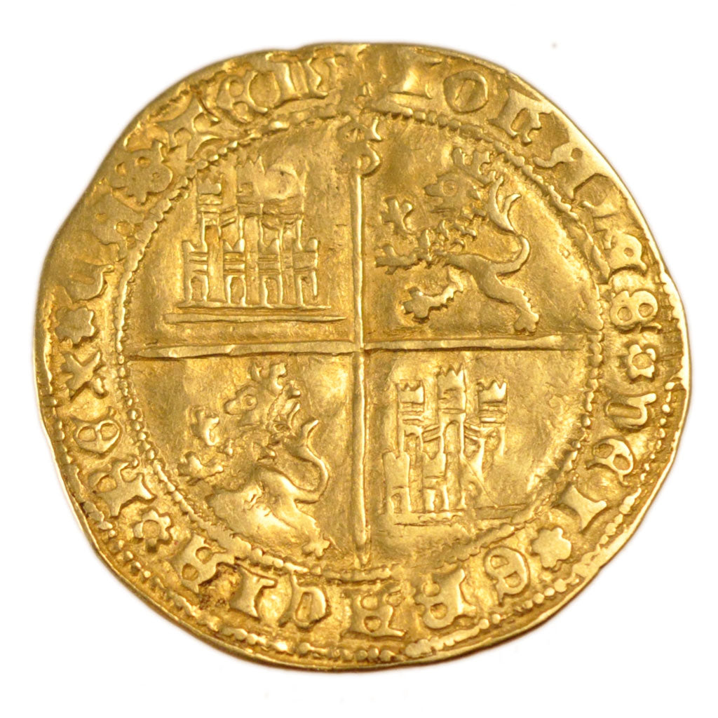 Spain, Dobla, KM #Manque, EF(40-45), Gold, 4.30