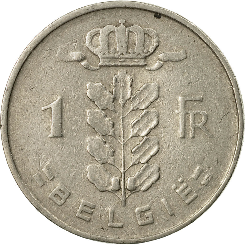 Coin, Belgium, Franc, 1950, VF(30-35), Copper-nickel, KM:143.1