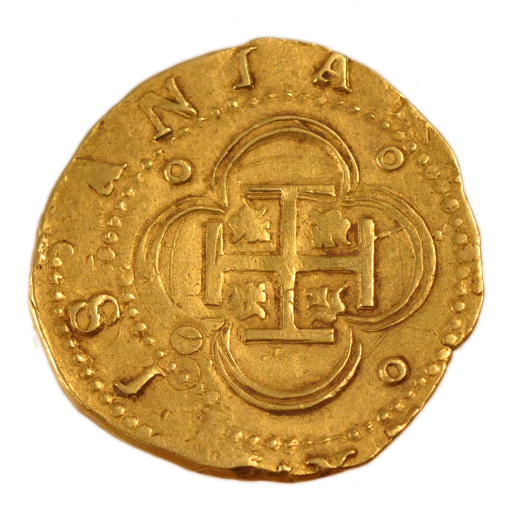 Spain, 4 Escudos, Sevilla, KM #Manque, EF(40-45), Gold, 13.50