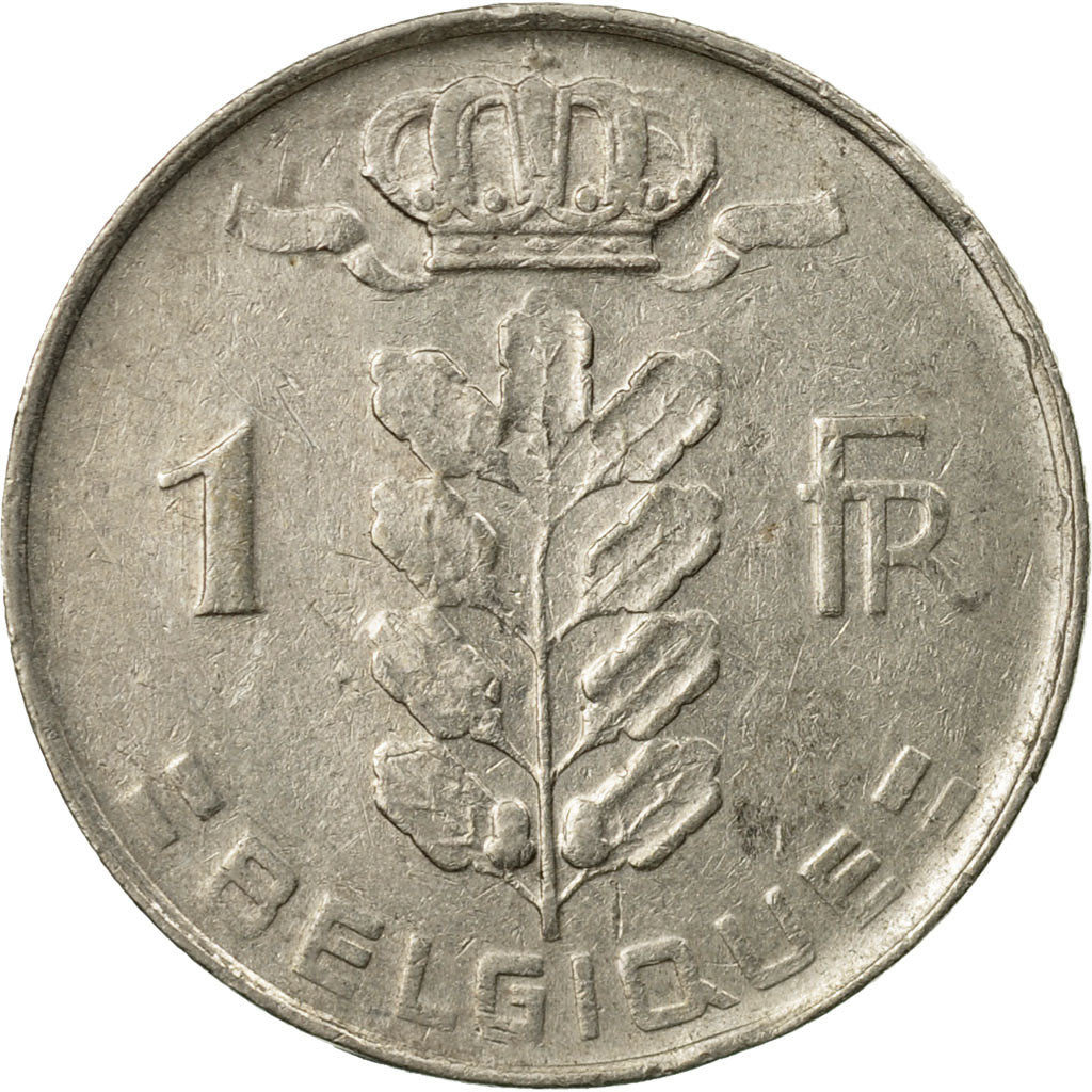 Coin, Belgium, Franc, 1972, VF(30-35), Copper-nickel, KM:142.1
