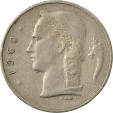 Coin, Belgium, Franc, 1960, VF(30-35), Copper-nickel, KM:143.1