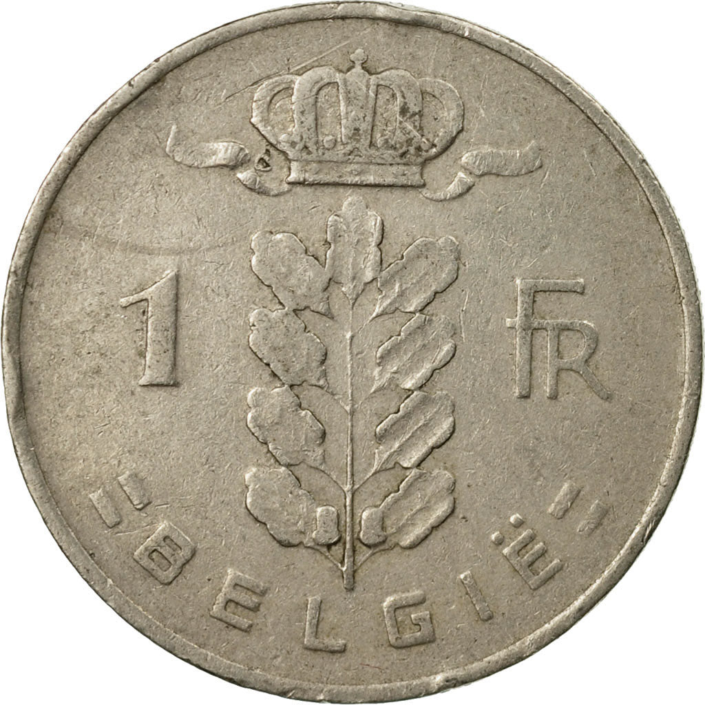 Coin, Belgium, Franc, 1960, VF(30-35), Copper-nickel, KM:143.1