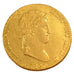 SPAIN, 4 Escudos, 1820, Madrid, KM #484, AU(50-53), Gold, 13.60