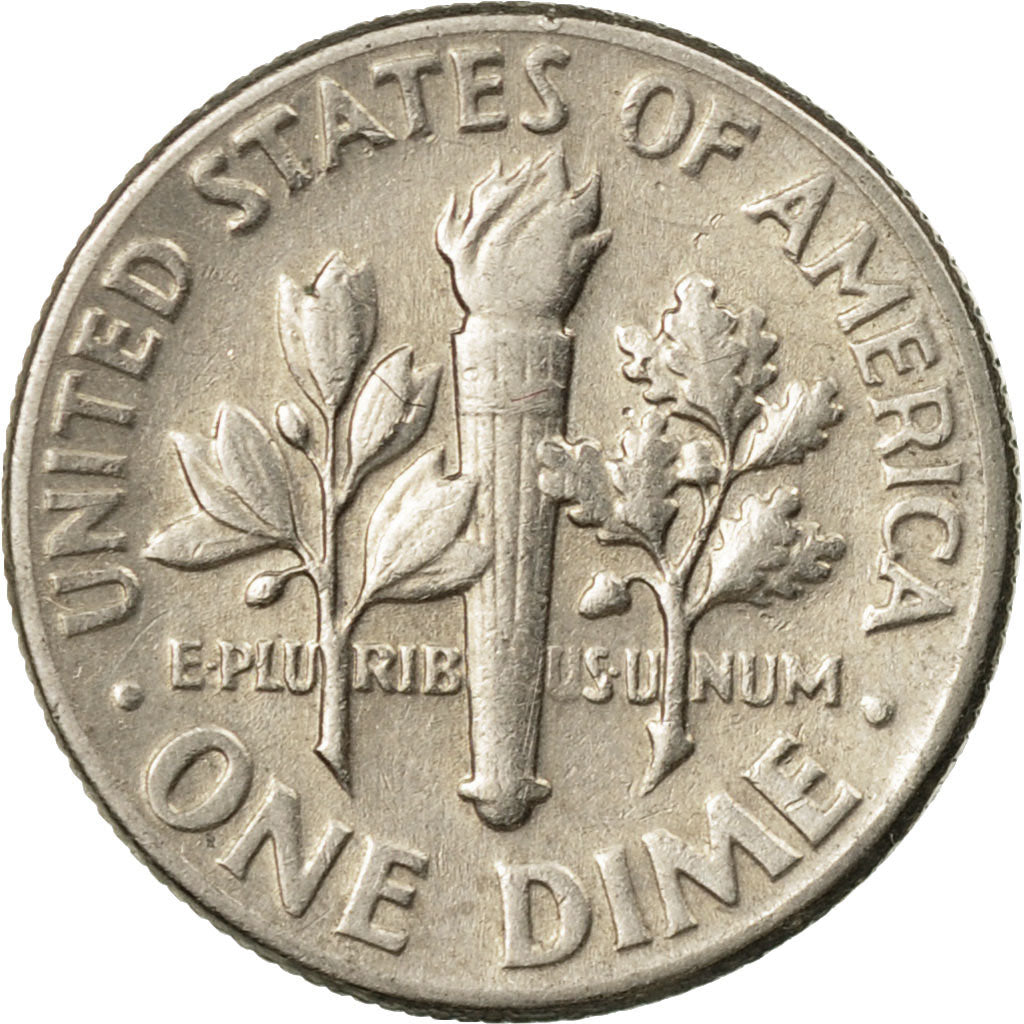Munten, Verenigde Staten, Roosevelt Dime, Dime, 1974, U.S. Mint, Denver, ZF