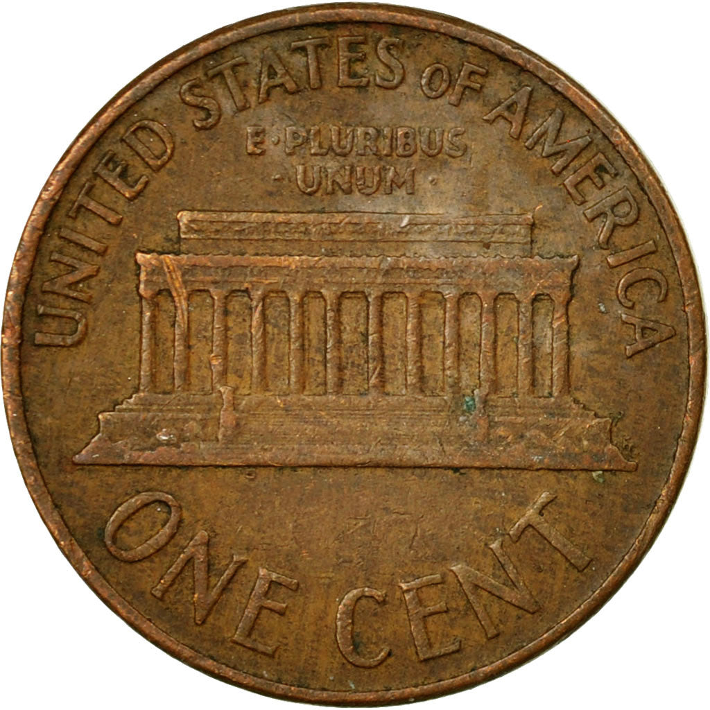 Coin, United States, Lincoln Cent, Cent, 1960, U.S. Mint, Denver, VF(20-25)