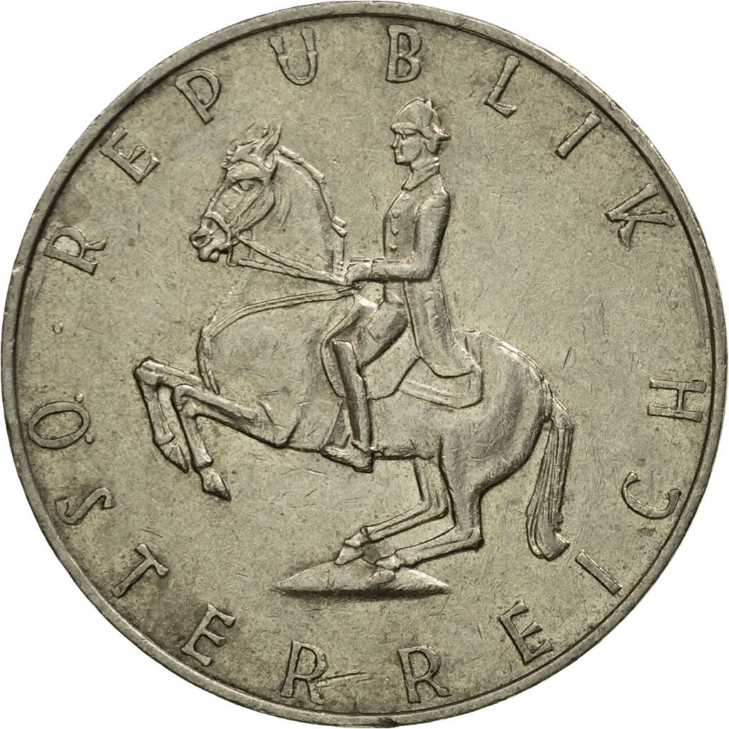 Coin, Austria, 5 Schilling, 1975, VF(30-35), Copper-nickel, KM:2889a