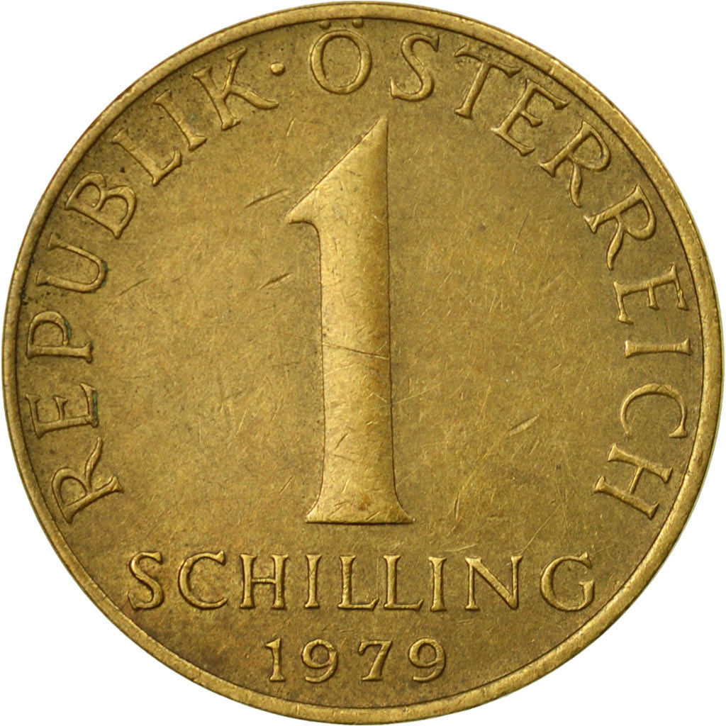 Coin, Austria, Schilling, 1979, VF(30-35), Aluminum-Bronze, KM:2886