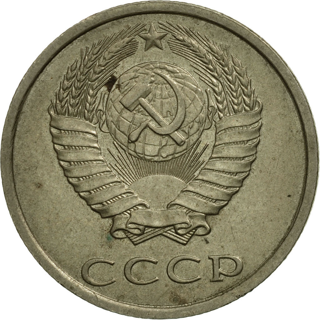 Moneda, Rusia, 20 Kopeks, 1989, Saint-Petersburg, BC+, Cobre - níquel - cinc