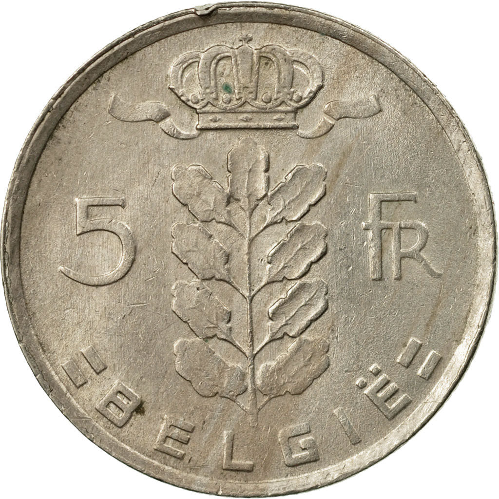 Monnaie, Belgique, 5 Francs, 5 Frank, 1976, TTB+, Copper-nickel, KM:135.1