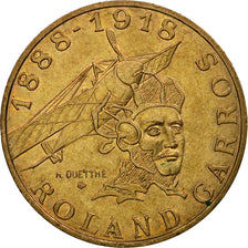 Monnaie, France, Roland Garros, 10 Francs, 1988, Paris, TTB, Aluminum-Bronze