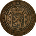 Coin, Luxembourg, William III, 10 Centimes, 1865, Paris, EF(40-45), Bronze