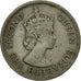 Coin, Mauritius, Elizabeth II, 1/2 Rupee, 1971, VF(30-35), Copper-nickel