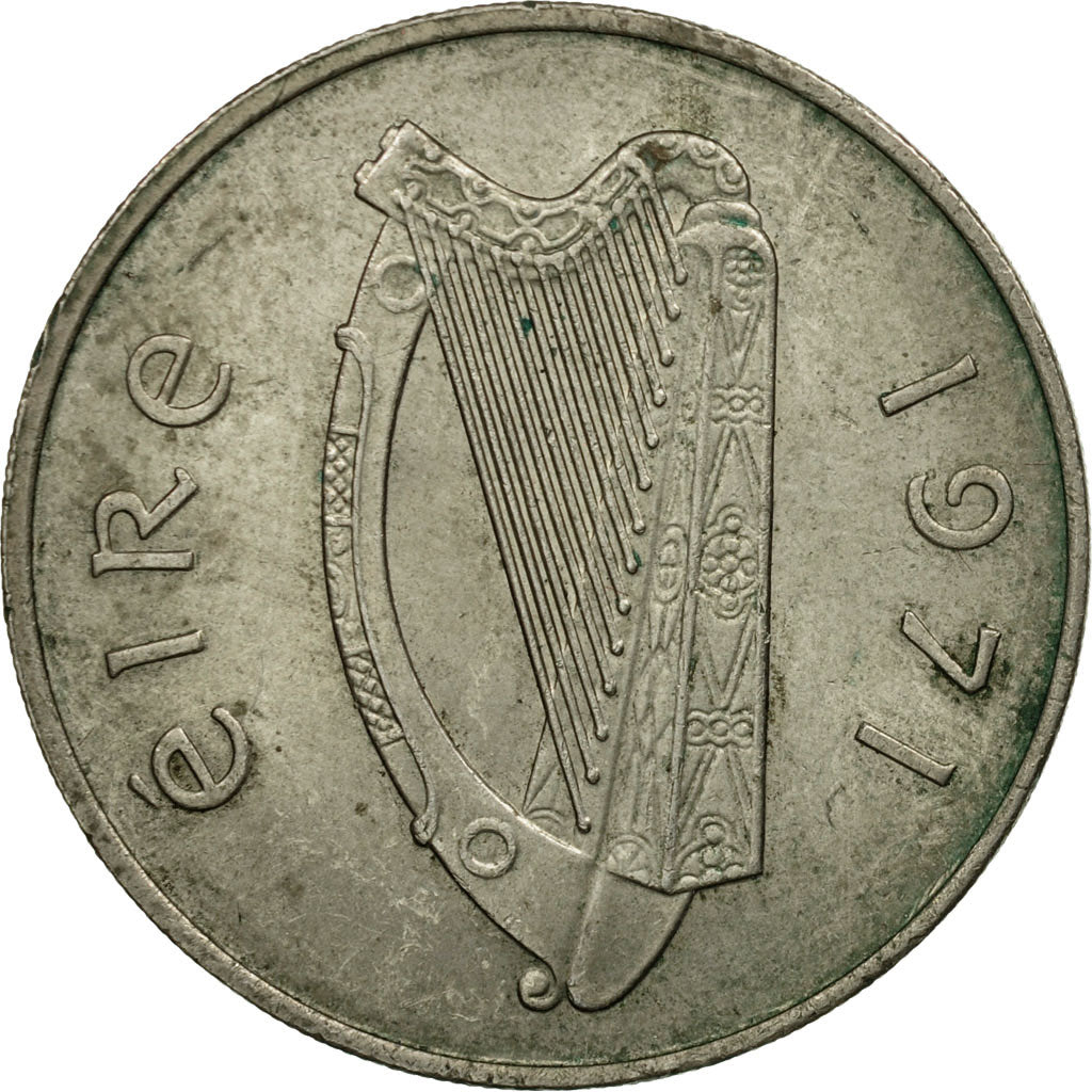 Münze, IRELAND REPUBLIC, 10 Pence, 1971, S, Copper-nickel, KM:23