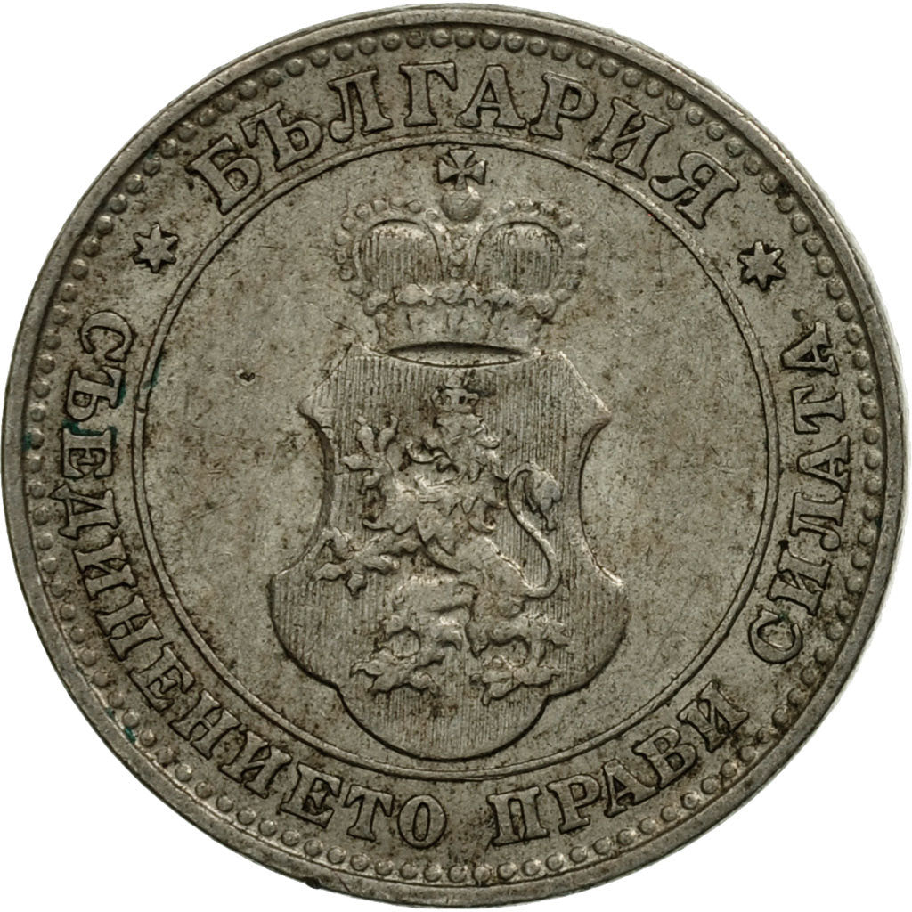 Monnaie, Bulgarie, 10 Stotinki, 1912, TB+, Copper-nickel, KM:25
