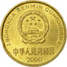 Coin, CHINA, PEOPLE'S REPUBLIC, 5 Jiao, 2000, EF(40-45), Brass, KM:336