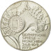 Moneda, ALEMANIA - REPÚBLICA FEDERAL, 10 Mark, 1972, Hambourg, EBC, Plata